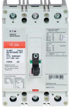 Breaker 4P 400A 600VAC